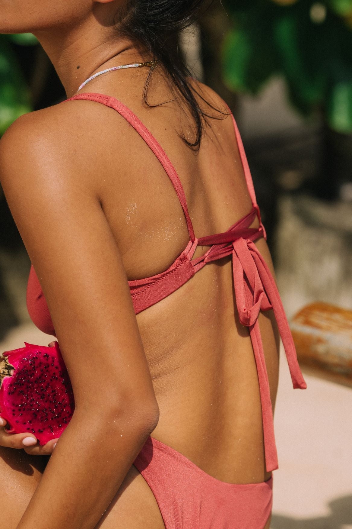 Bikini Bottom Mina - Soft Rose Red - Narah Soleigh