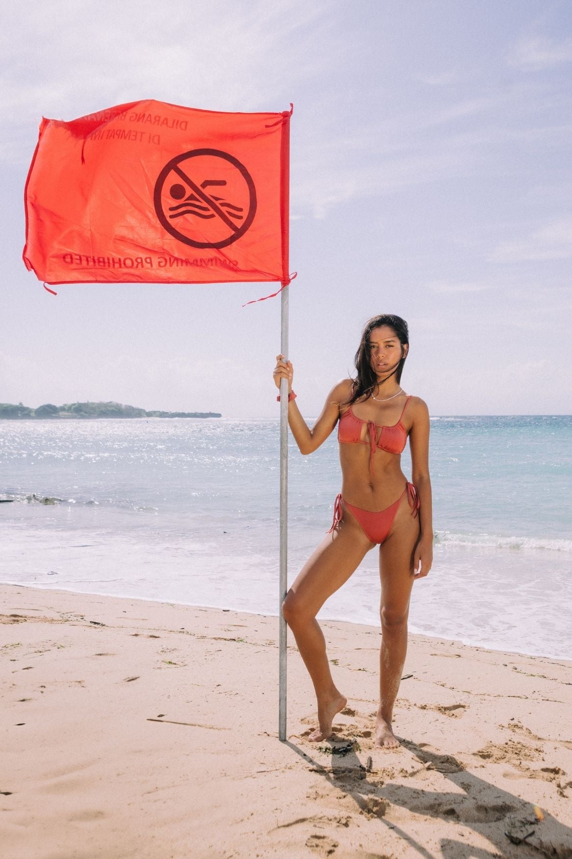 Bikini Top Chloe - Soft Rose Red - Narah Soleigh