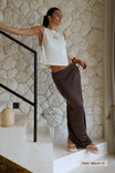 Fluid Maxi Skirt Lyocell - Chocolate Brown - Narah Soleigh | Luxe Line