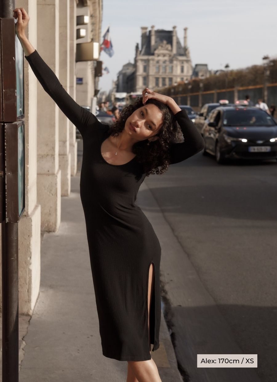 Camilla Dress - Black - Narah Soleigh | Luxe Line