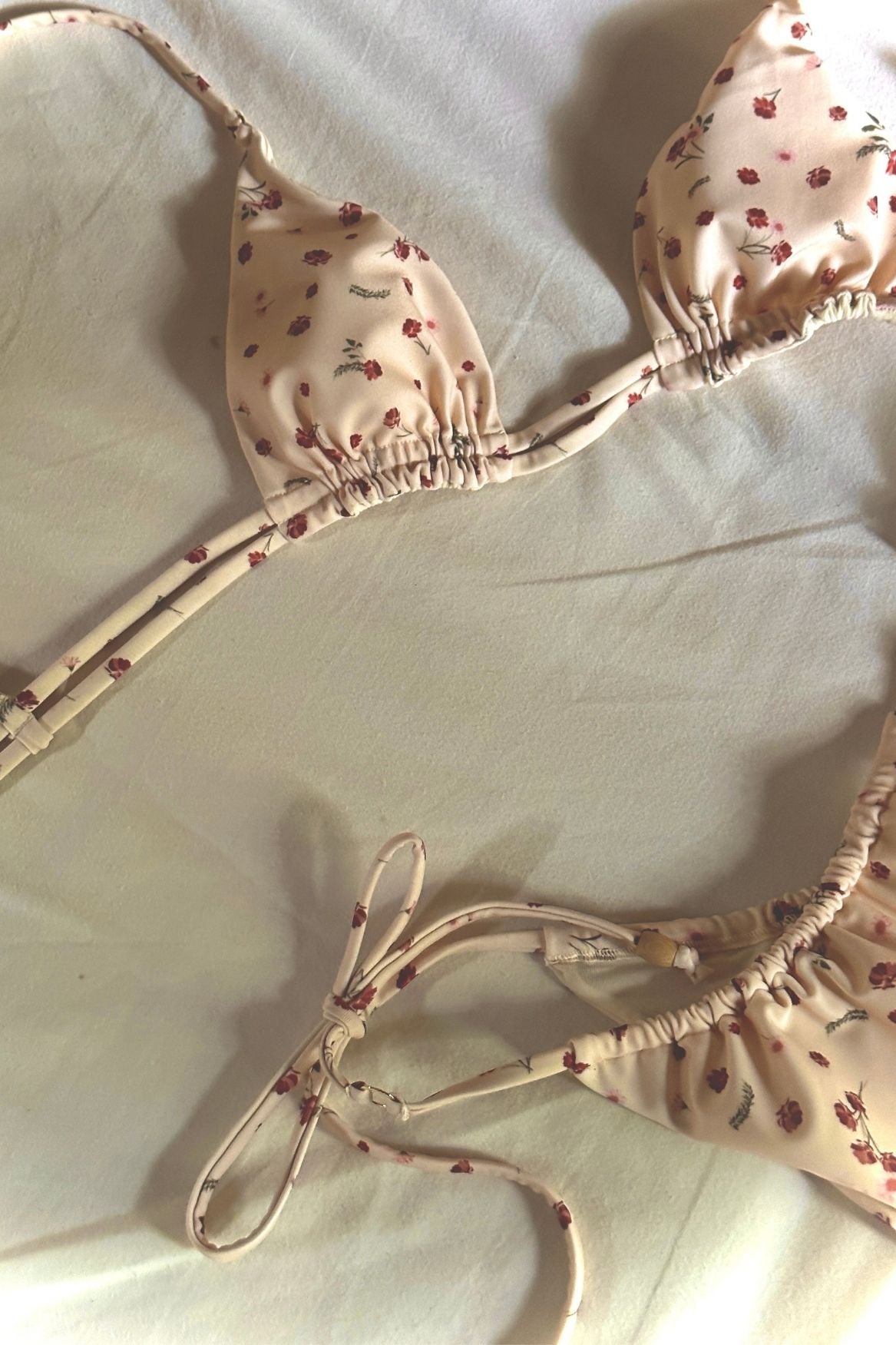 Bikini Bottom Arya - Floral Garden Print - Narah Soleigh