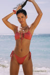 Bikini Top Chloe - Soft Rose Red - Narah Soleigh