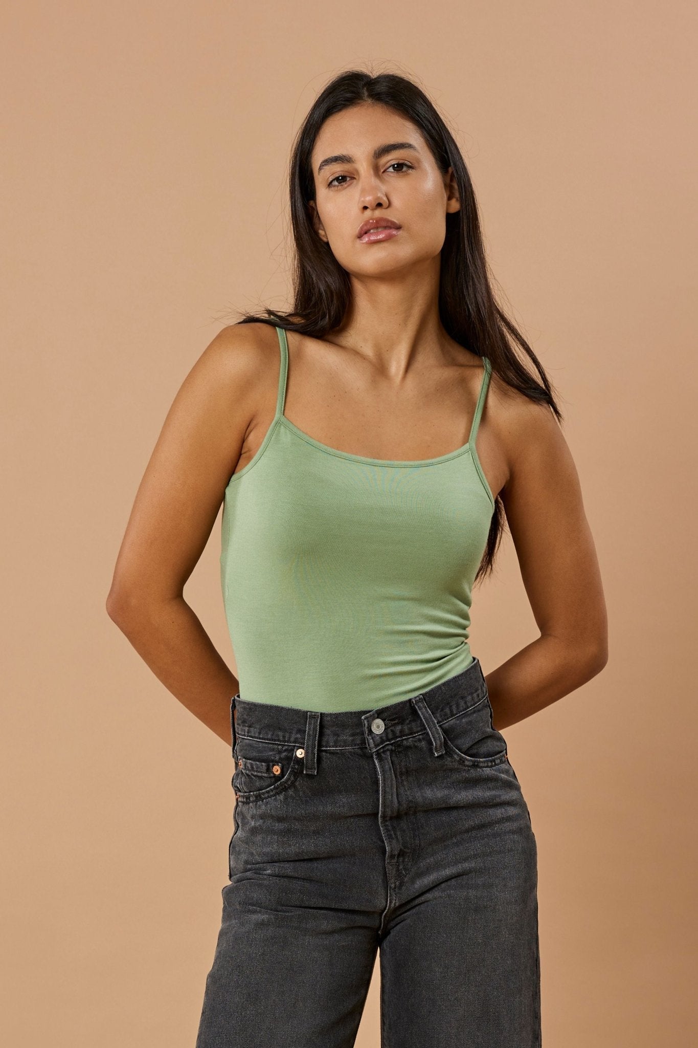 Cami Top Micro Modal - Mint Green - Narah Soleigh