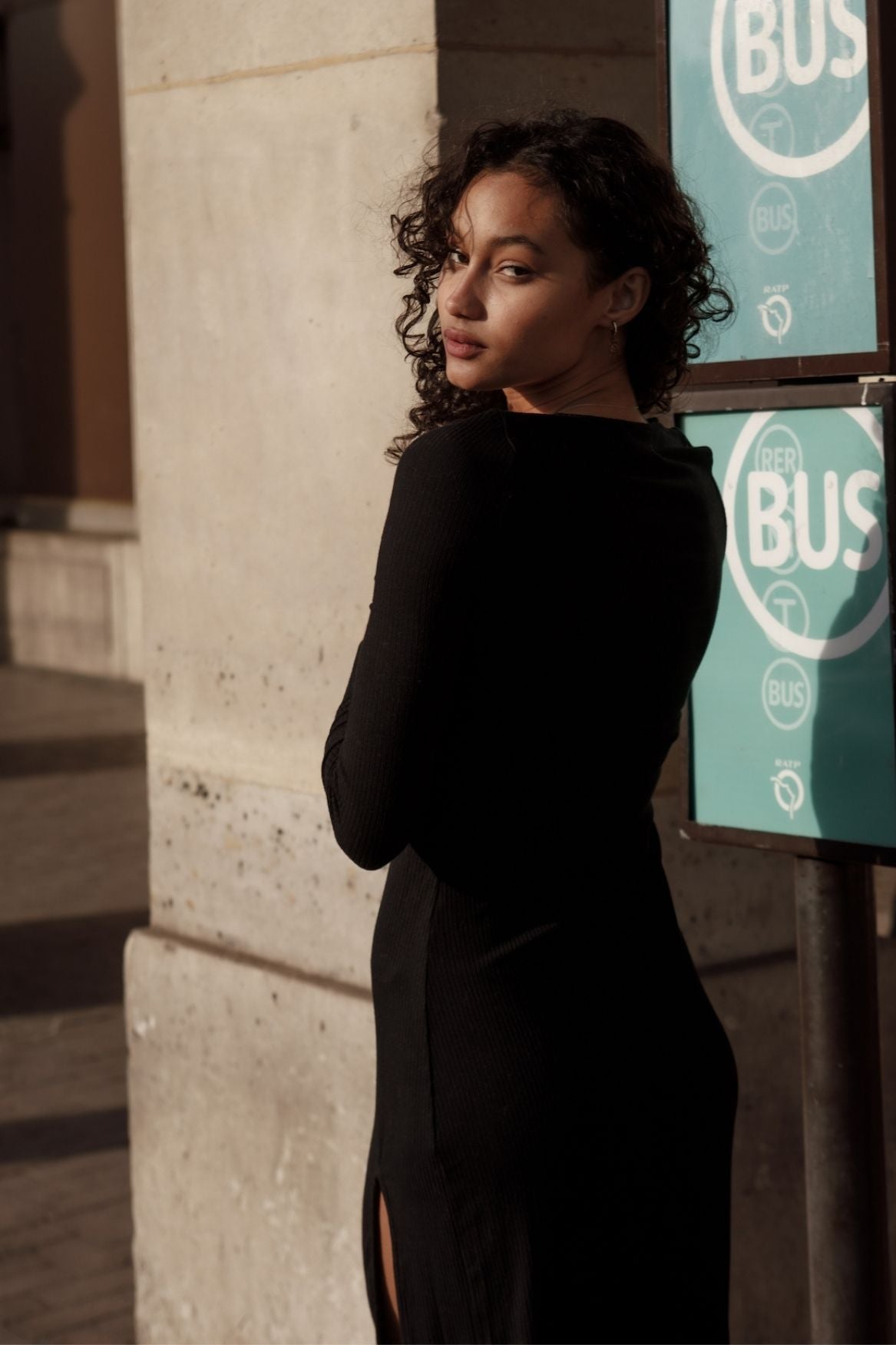 Dress Camilla Modal - Black - Narah Soleigh | Luxe Line