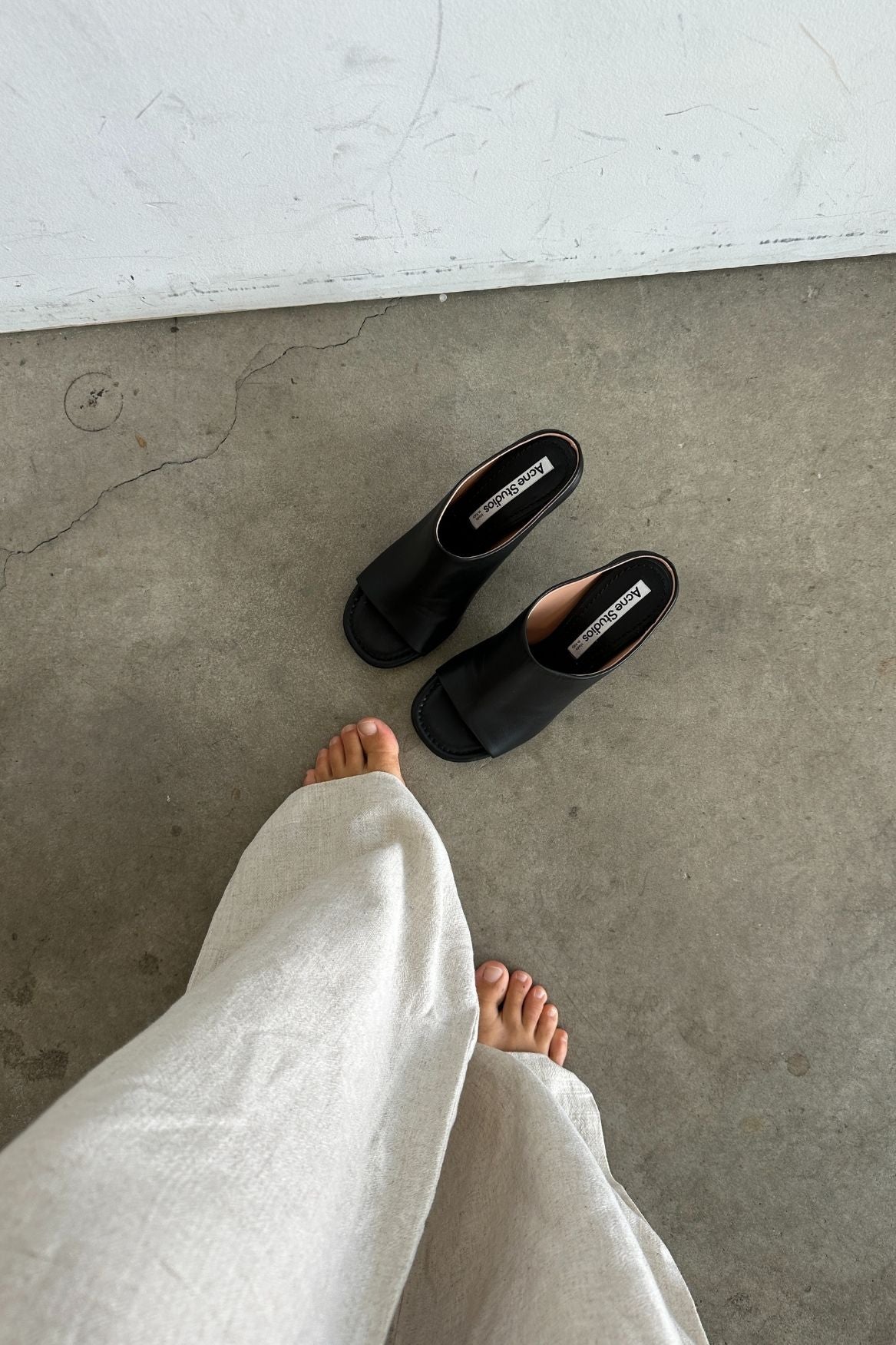 Linen Pant Selma - Ecru - Narah Soleigh | Luxe Line