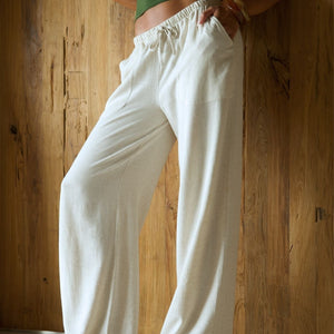 Linen Pant Selma - Ecru