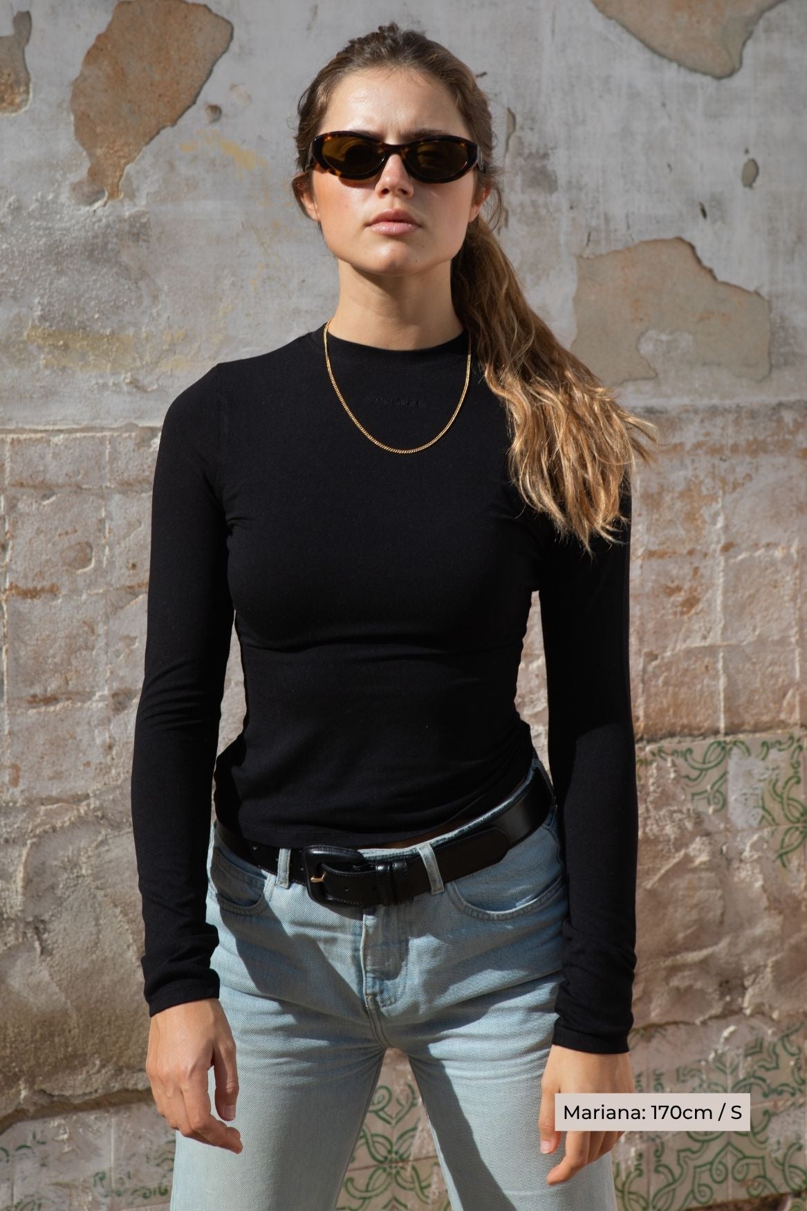 Longsleeve Liv Micro Modal - Black - Narah Soleigh | Luxe Line