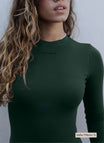 Longsleeve Liv Micro Modal - Forest Green - Narah Soleigh | Luxe Line