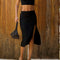 Midi Skirt Amara Modal - Black