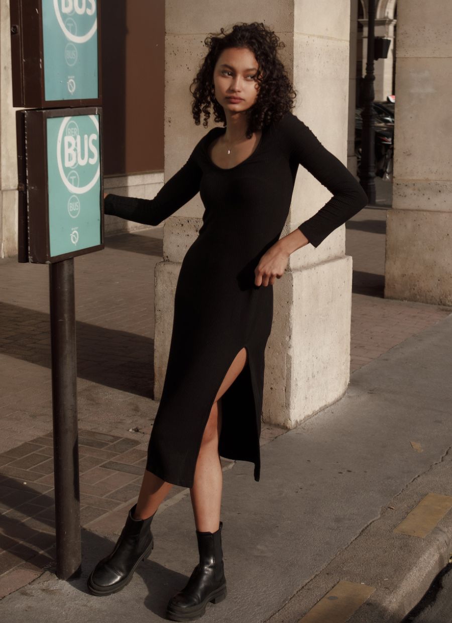 Camilla Dress - Black - Narah Soleigh