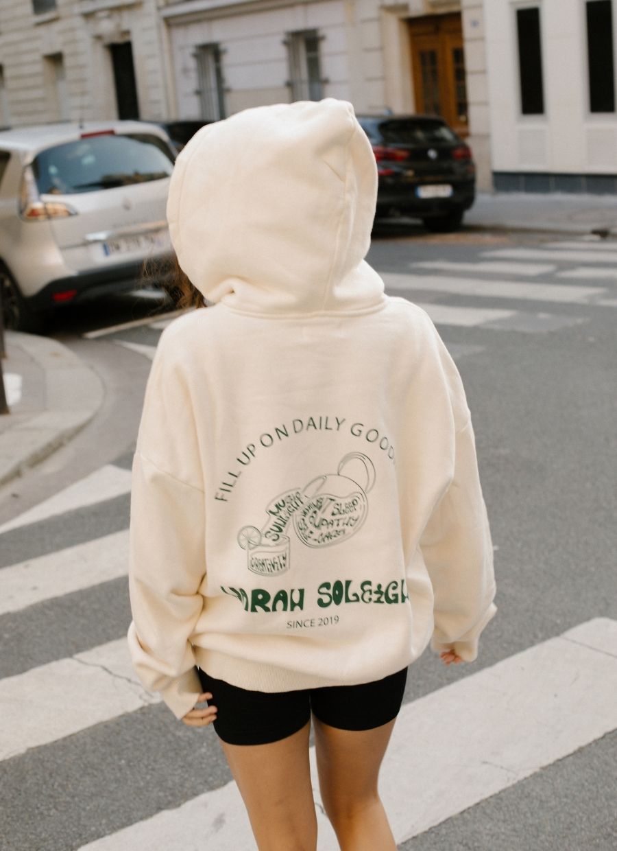 Daily Dose Hoodie - Off-White - Narah Soleigh | Luxe Line